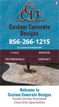 Mobile Screenshot of njconcretework.com